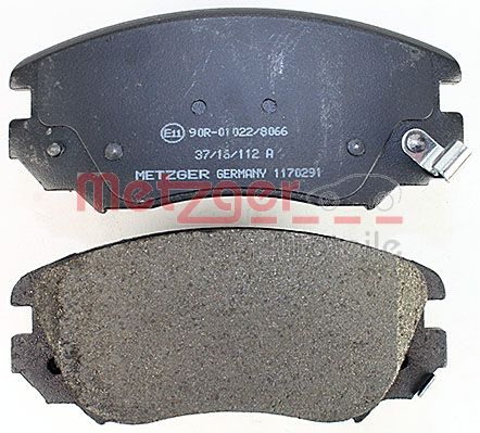 METZGER 1170291 Bremsbelagsatz, Scheibenbremse